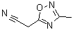 3-Methyl-1,2,4-oxadiazole-5-acetonitrile molecular structure (CAS 1239771-67-5)
