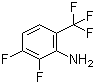 2,3-二氟-6-三氟甲基苯胺分子结构 (CAS 124185-34-8)