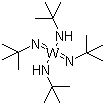 Bis(tert-butylamido)bis(tert-butylimido)tungsten molecular structure (CAS 124235-53-6)