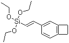 structure of CAS# 124389-79-3, 4-[2-(Triethoxysilyl)vinyl]benzocyclobutene