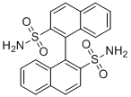 结构式 CAS# 1245748-66-6, (R)-1,1'-联萘-2,2'-二磺酰胺