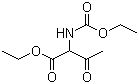 2-[(Ethoxycarbonyl)amino]-3-oxobutanoic acid ethyl ester molecular structure (CAS 124576-58-5)