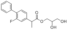 结构式 CAS# 124635-84-3, 氟比洛芬甘油酯