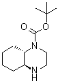 (4aS,8aS)-Octahydro-1(2H)-quinoxalinecarboxylic acid 1,1-dimethylethyl ester molecular structure (CAS 1246543-07-6)