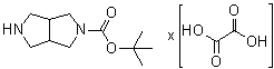 Hexahydropyrrolo[3,4-c]pyrrole-2(1H)-carboxylic acid 1,1-dimethylethyl ester ethanedioate (1:?) molecular structure (CAS 1246749-78-9)