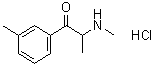 2-(Methylamino)-1-(3-methylphenyl)-1-propanone hydrochloride (1:1) molecular structure (CAS 1246816-62-5)