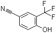 4-羟基-3-三氟甲基苯腈分子结构 (CAS 124811-71-8)