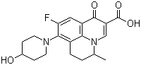 Nadifloxacin molecular structure (CAS 124858-35-1)
