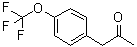 structure of CAS# 1249274-01-8, 4-Trifluoromethoxybenzyl methyl ketone;1-[4-(Trifluoromethoxy)phenyl]-2-propanone