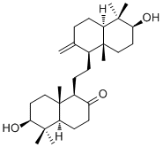 26-Nor-8-oxo-alpha-onocerin molecular structure (CAS 125124-68-7)