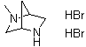 (1S,4S)-2-Methyl-2,5-diazabicyclo[2.2.1]heptane dihydrobromide molecular structure (CAS 125224-62-6)