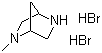 structure of CAS# 125224-64-8, (1R)-2-Methyl-2,5-diazabicyclo[2.2.1]heptane dihydrobromide