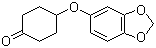 4-(1,3-Benzodioxol-5-yloxy)cyclohexanone molecular structure (CAS 1252607-54-7)