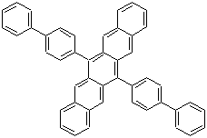 6,13-Bis([1,1'-biphenyl]-4-yl)pentacene molecular structure (CAS 1254039-84-3)