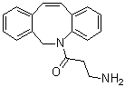 3-Amino-1-(11,12-didehydrodibenzo[b,f]azocin-5(6H)-yl)propan-1-one molecular structure (CAS 1255942-06-3)