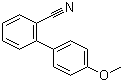 4'-Methoxy-1,1'-biphenyl-2-carbonitrile molecular structure (CAS 125610-78-8)