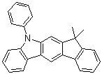 5,7-Dihydro-7,7-dimethyl-5-phenylindeno[2,1-b]carbazole molecular structure (CAS 1257220-43-1)