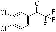 3',4'-Dichloro-2,2,2-trifluoroacetophenone molecular structure (CAS 125733-43-9)