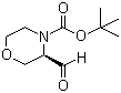 (3R)-3-Formyl-4-morpholinecarboxylic acid tert-butyl ester molecular structure (CAS 1257850-86-4)