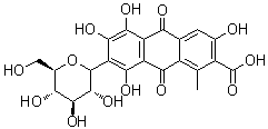 结构式 CAS# 1260-17-9, 天然红 4