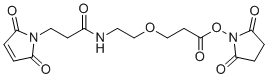 Mal-PEG-NHS molecular structure (CAS 1260092-50-9)
