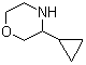 结构式 CAS# 1260667-05-7, 3-环丙基吗啉