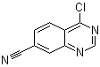 结构式 CAS# 1260759-38-3, 4-氯-7-喹唑啉甲腈