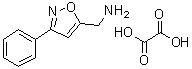 3-Phenyl-5-isoxazolemethanamine ethanedioate (1:1) molecular structure (CAS 1260835-39-9)