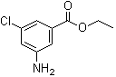 结构式 CAS# 1261269-01-5, 3-氨基-5-氯苯甲酸乙酯