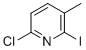 6-Chloro-2-iodo-3-methylpyridine molecular structure (CAS 1261473-80-6)