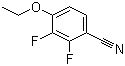 structure of CAS# 126162-96-7, 4-Ethoxy-2,3-difluorobenzonitrile