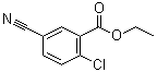 2-Chloro-5-cyanobenzoic acid ethyl ester molecular structure (CAS 1261779-36-5)