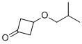 3-(2-methylpropoxy)-1-cyclobutanone molecular structure (CAS 1262047-84-6)