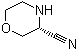 structure of CAS# 1262484-54-7, (3R)-3-Morpholinecarbonitrile