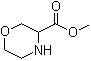 3-Morpholinecarboxylic acid methyl ester molecular structure (CAS 126264-49-1)