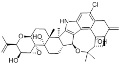 Penitrem A molecular structure (CAS 12627-35-9)