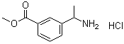 3-(1-Aminoethyl)benzoic acid methyl ester hydrochloride (1:1) molecular structure (CAS 1263378-68-2)