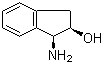 结构式 CAS# 126456-43-7, (1S,2R)-(-)-1-氨基-2-茚醇; (1S,2R)-(-)-氨基茚醇