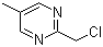2-(Chloromethyl)-5-methylpyrimidine molecular structure (CAS 126504-85-6)