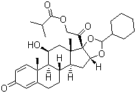 Ciclesonide molecular structure (CAS 126544-47-6)