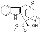 瓦来萨明碱 N-氧化物分子结构 (CAS 126594-73-8)