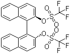 (R)-(-)-1,1'-Binaphthol-2,2'-bis(trifluoromethanesulfonate) molecular structure (CAS 126613-06-7)