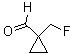 1-(Fluoromethyl)-cyclopropanecarboxaldehyde molecular structure (CAS 1268519-96-5)