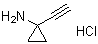1-Ethynylcyclopropanamine hydrochloride (1:1) molecular structure (CAS 1268810-17-8)