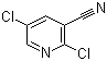 2,5-Dichloro-3-pyridinecarbonitrile molecular structure (CAS 126954-66-3)