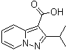 2-Isopropylpyrazolo[1,5-a]pyridine-3-carboxylic acid molecular structure (CAS 126959-38-4)