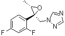 structure of CAS# 127000-90-2, (2R,3S)-2-(2,4-Difluorophenyl)-3-methyl-[(1H-1,2,4-triazol-1-yl)methyl]oxirane;1-[[(2R,3S)-2-(2,4-difluorophenyl)-3-methyloxiran-2-yl]methyl]-1,2,4-triazole