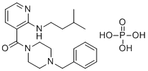 NSI-189 phosphate molecular structure (CAS 1270138-41-4)