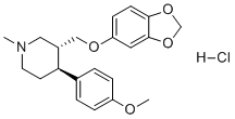 帕罗西汀杂质23分子结构 (CAS 127017-41-8)