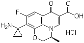 Pazufloxacin hydrochloride molecular structure (CAS 127046-45-1)